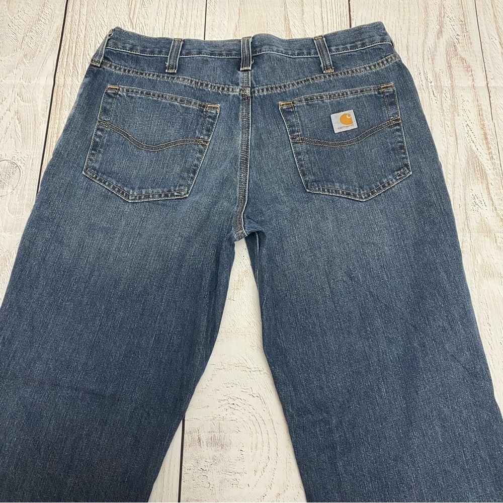 Carhartt Men’s Classic Blue Jeans relaxed fit 34x30